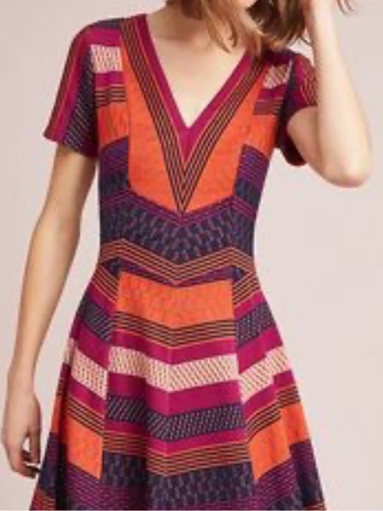 HD in Paris Dresses & Skirts - Anthropologie NWT HD in Paris Burbank knit dress XSP Fit & Flare